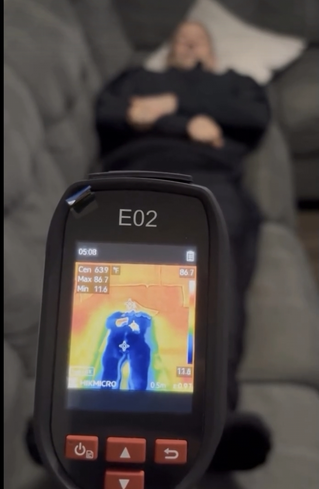 Thermal imaging proof